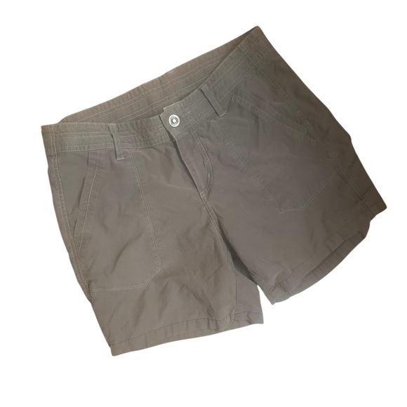 KUHL KONTOUR™ Brown Born In The Mountains Shorts Women’s Size 6 Outdoor Hiking - Picture 1 of 17